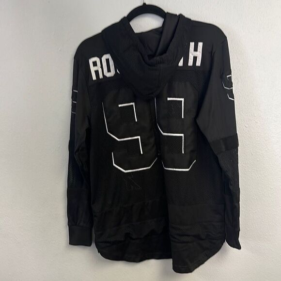 Rocksmith Shinobi‎ Men's Black Japanese Graphic Jersey Pullover Hoodie Size M - Picture 8 of 10